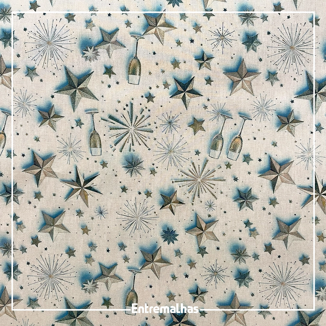 Tecido Tricoline Natal Ref.:858136