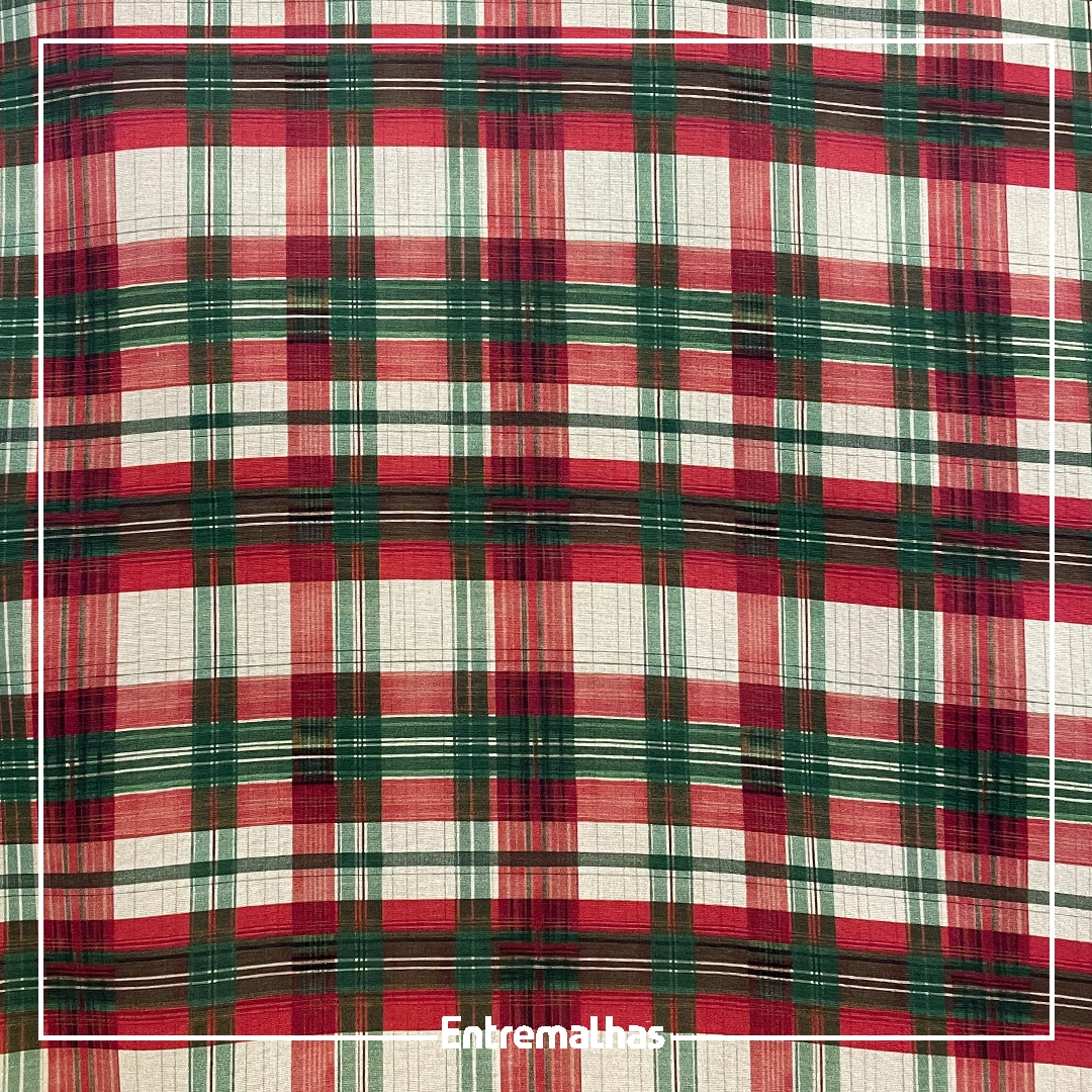 Tecido Tricoline Natal Ref.:858136