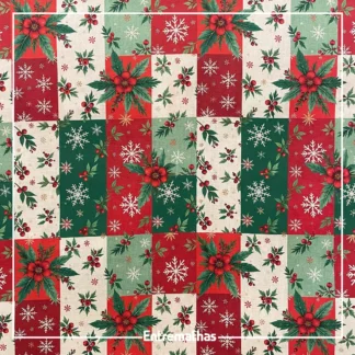 Tecido Tricoline Natal Ref.:858136