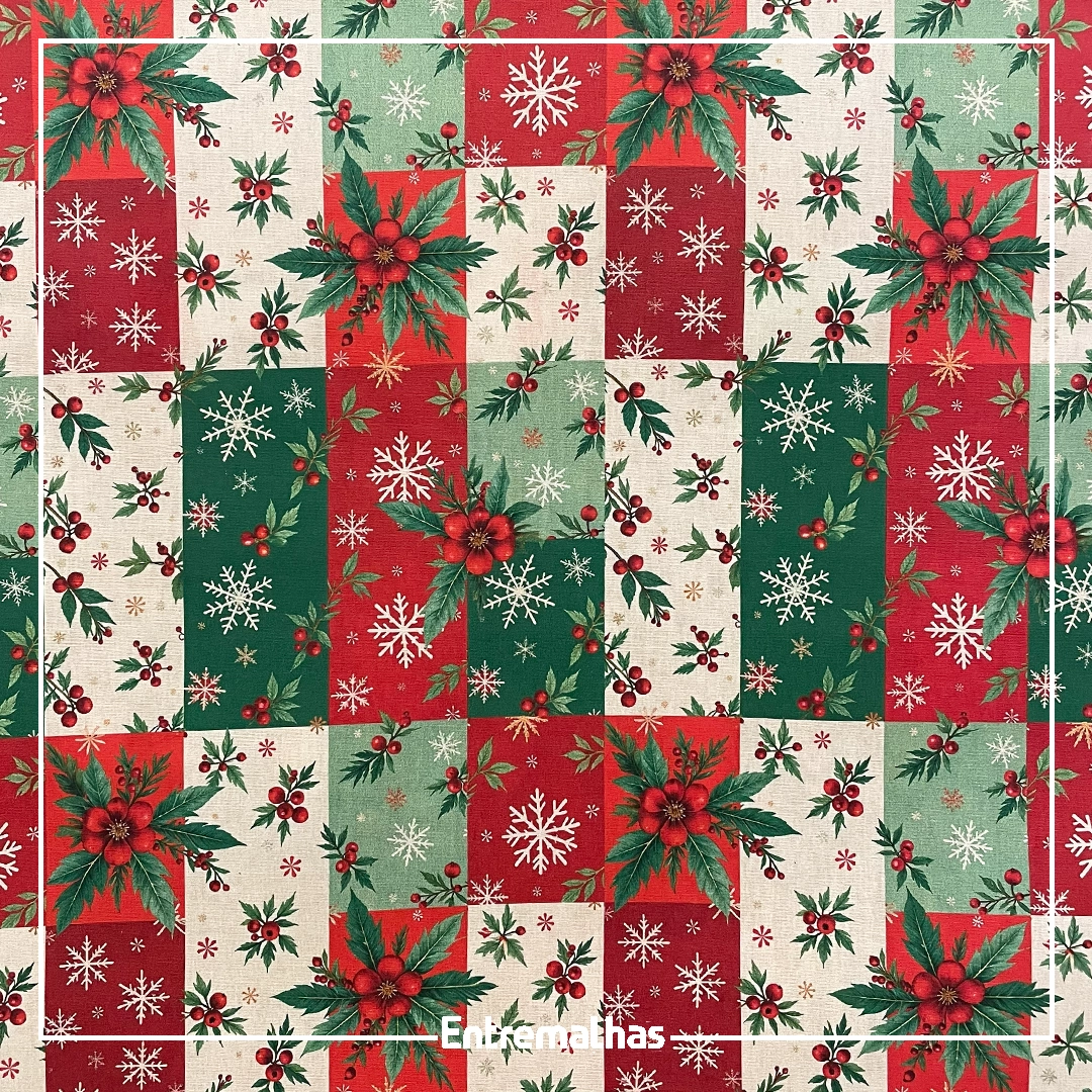 Tecido Tricoline Natal Ref.:858136