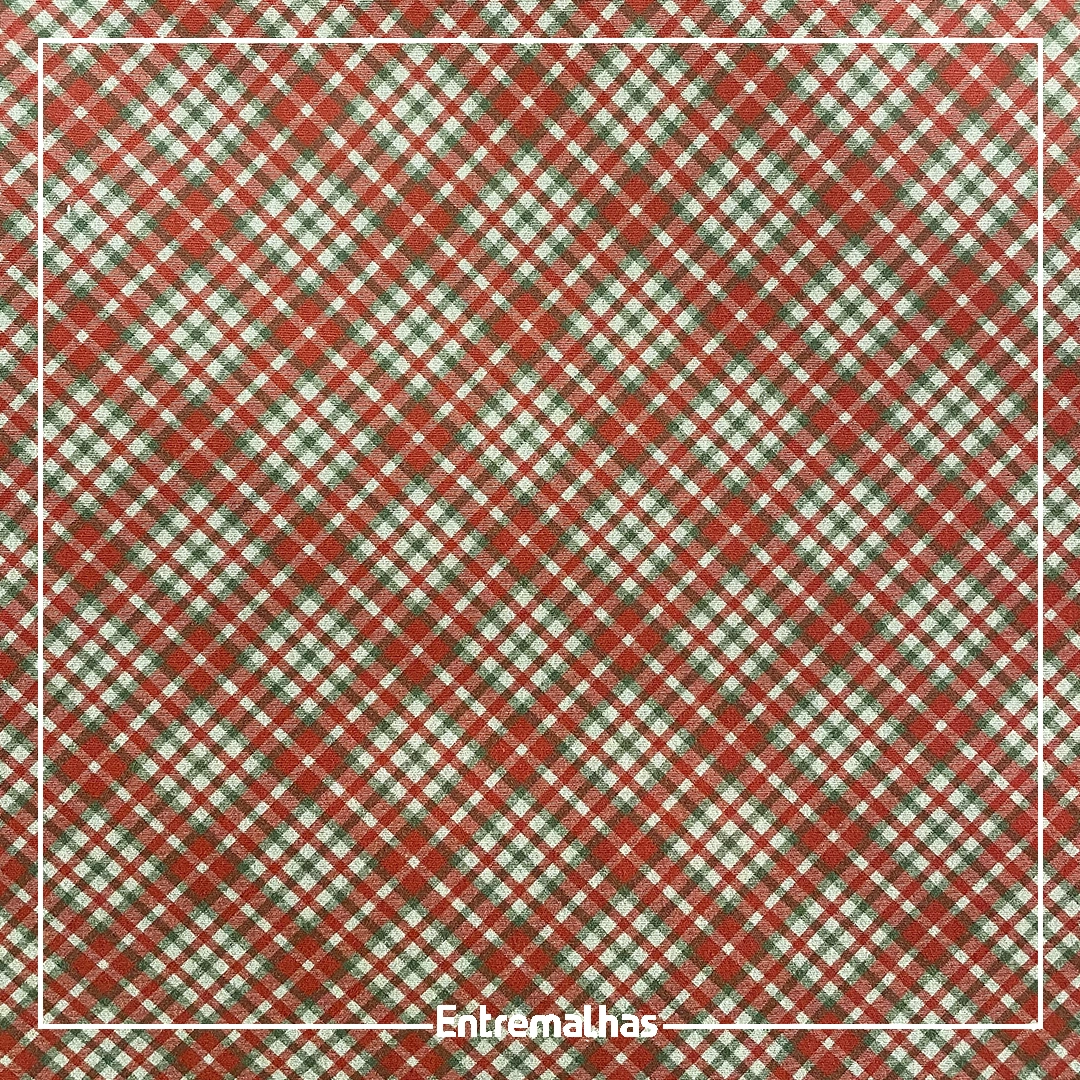 Tecido Tricoline Estampa Digital Natal Ref.:858250