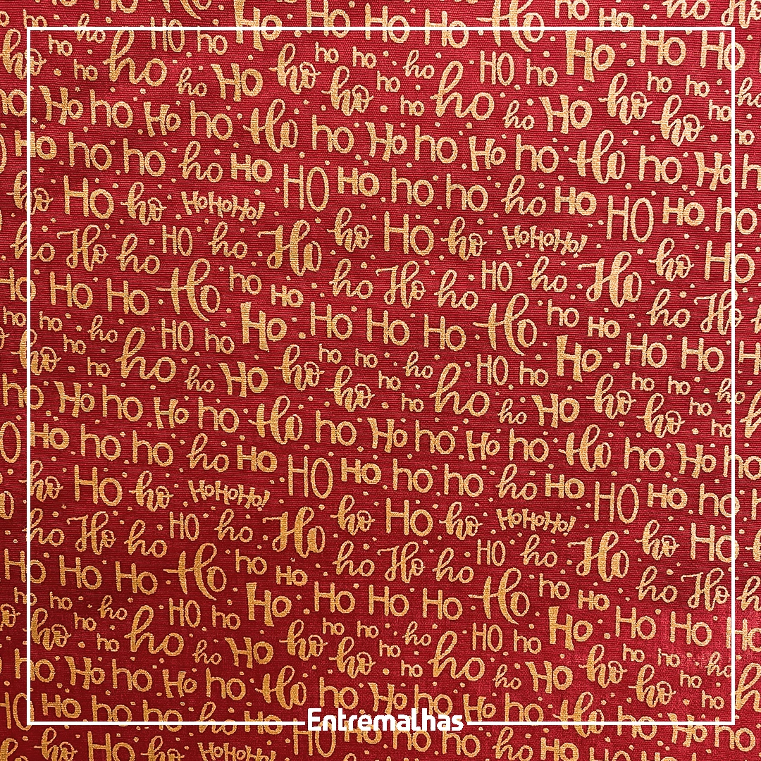 Tecido Tricoline Natal