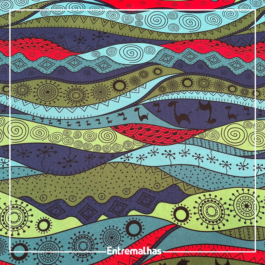 Tecido Oxford Estampado Ref.:858800