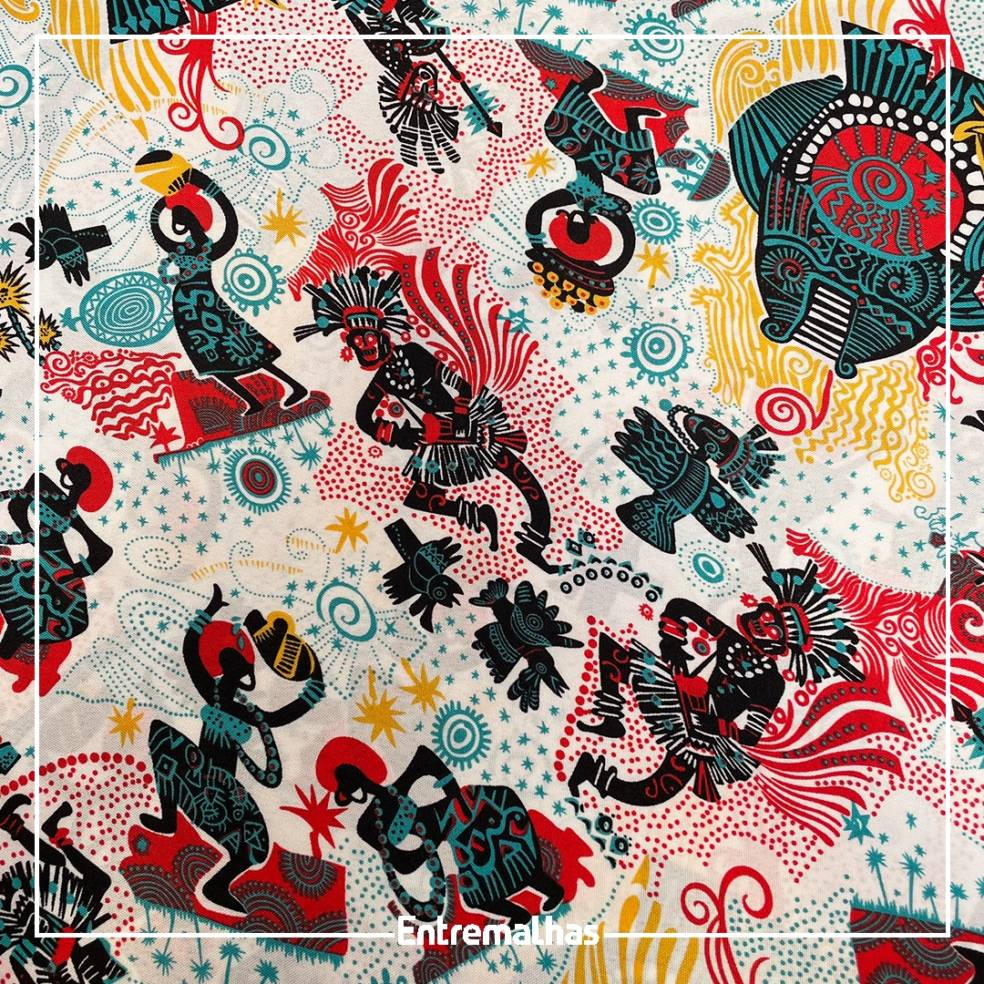 Tecido Oxford Estampado Ref.:858800