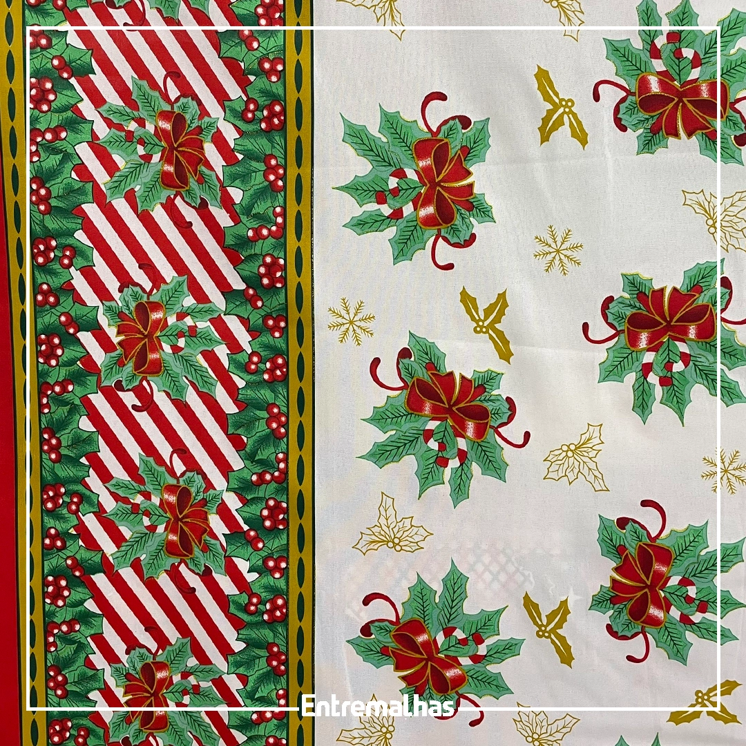 Tecido Oxford Natal Glitter Ref.:859964