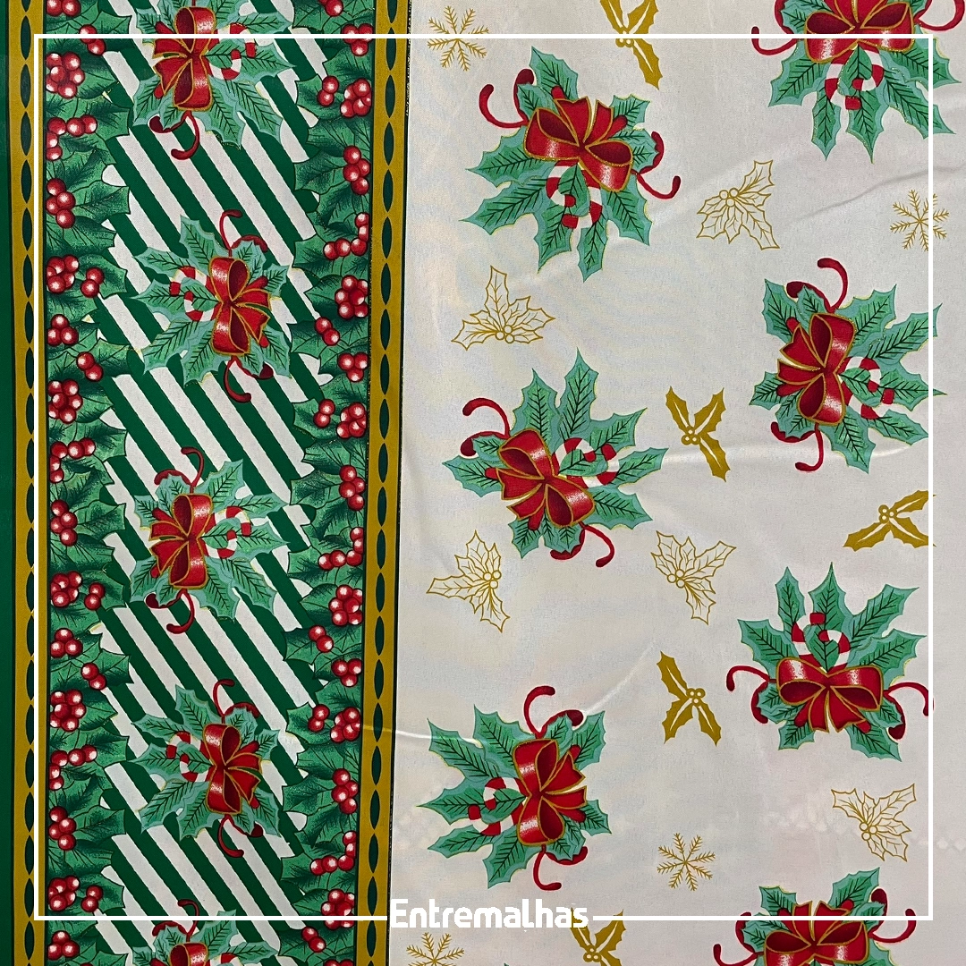 Tecido Oxford Natal Glitter Ref.:859964