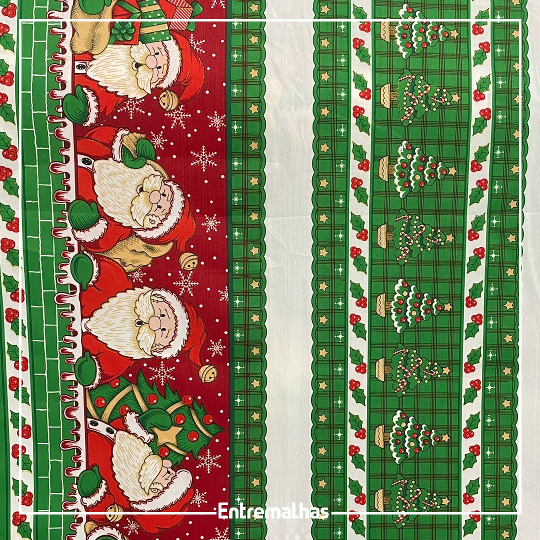 Tecido Oxford Natal Glitter Ref.:859964