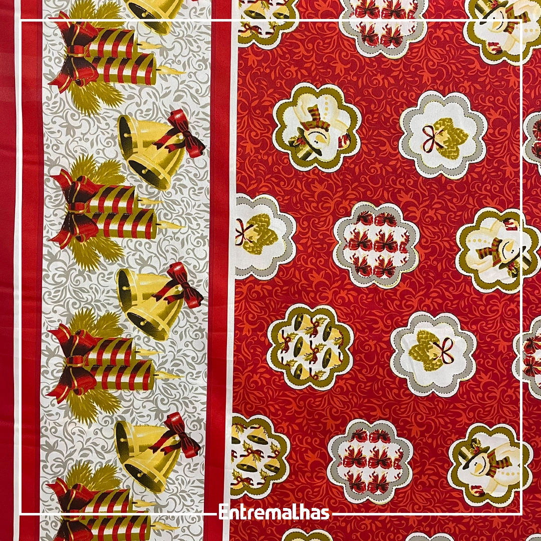 Tecido Oxford Natal Glitter Ref.:859964