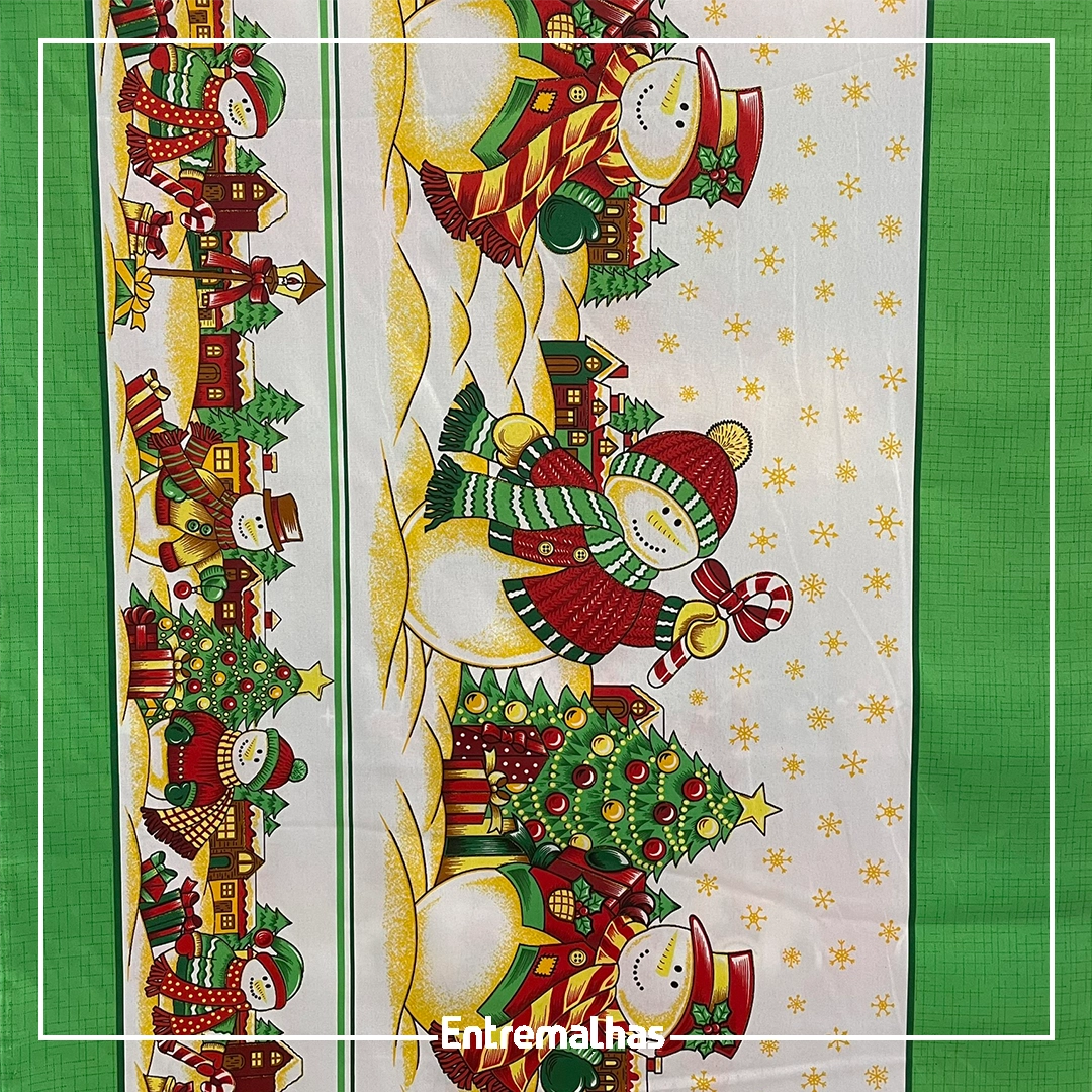 Tecido Oxford Natal Glitter Ref.:859964