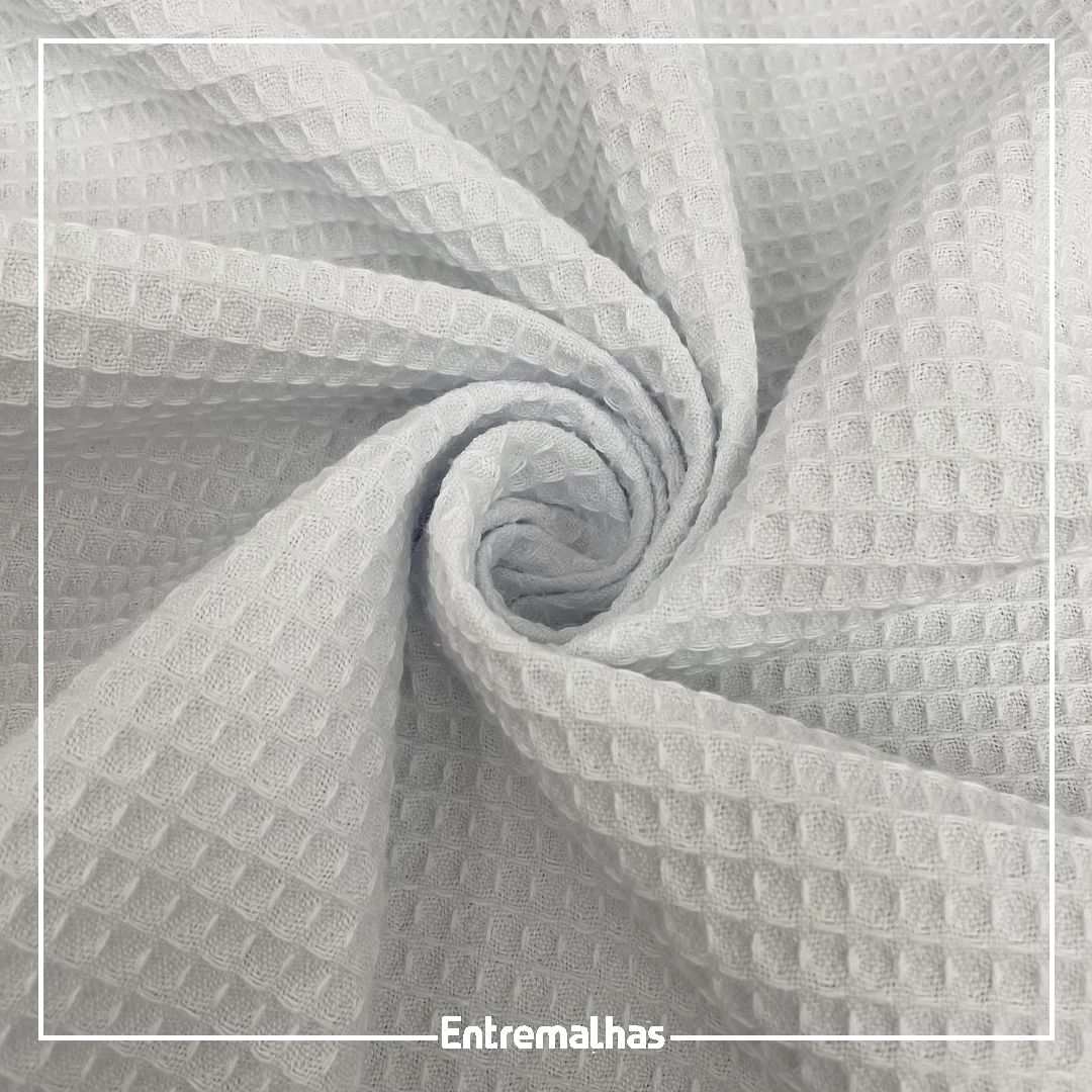 Tecido Favo - Branco Ref.:859990