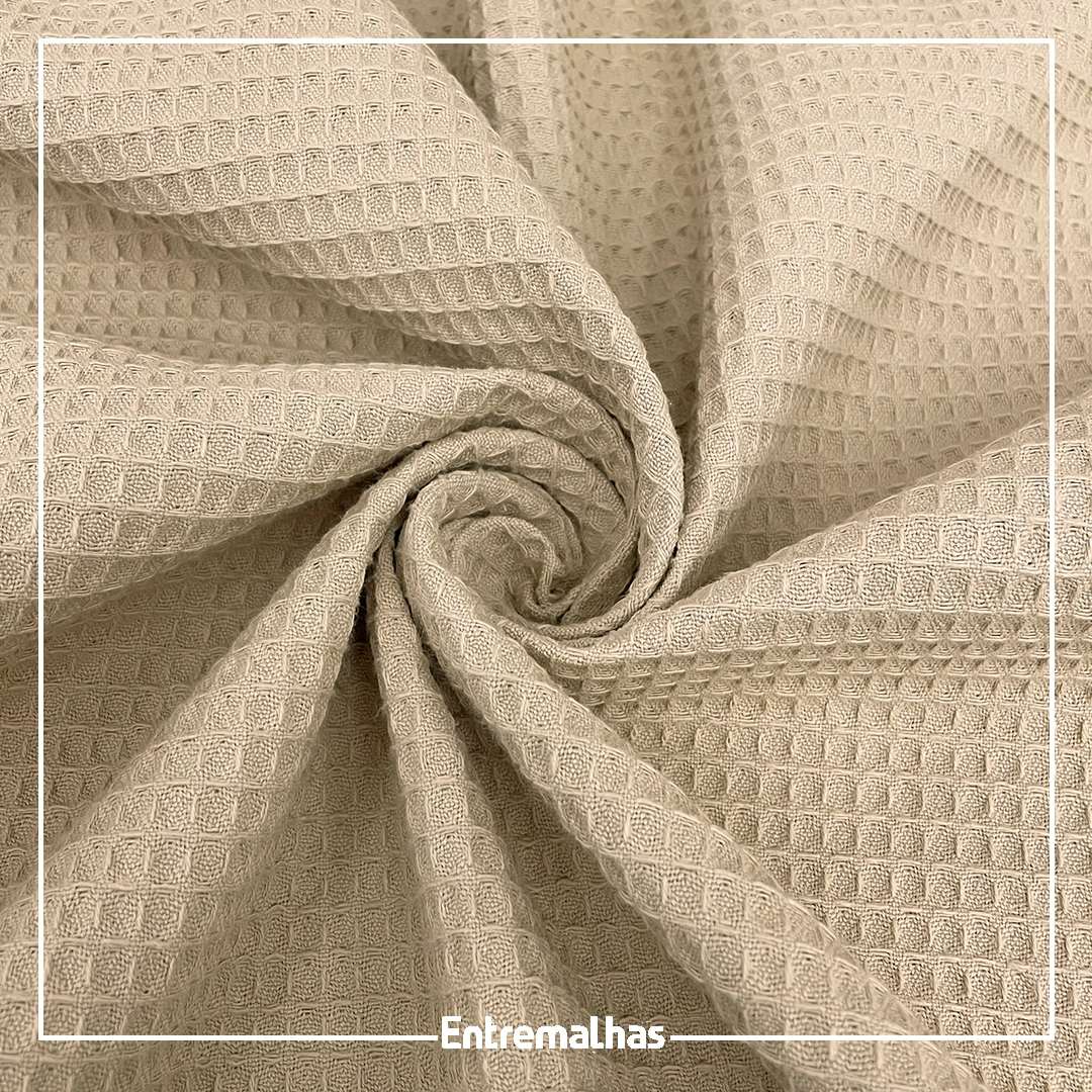 Tecido Favo - Bege Ref.:859992