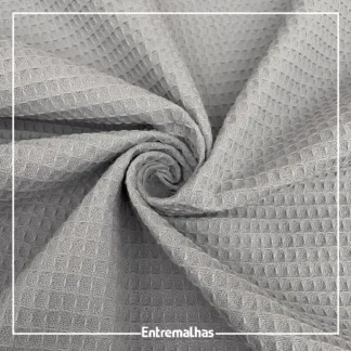 Tecido Favo - Cinza Ref.:859994