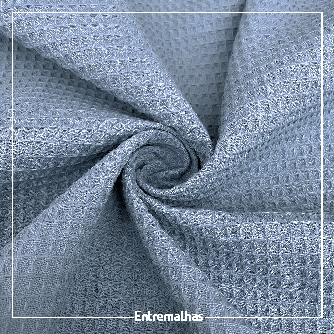 Tecido Favo - Azul Ref.:859995