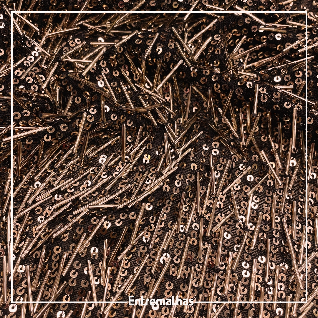 Tecido Paetê Grease Ref.:860014