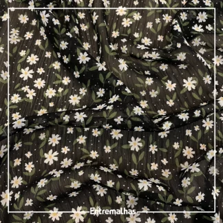 Tecido Crepe Chiffon Yoryu Estampado Ref.:722036