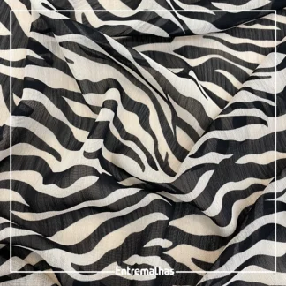 Tecido Crepe Chiffon Yoryu Estampado Ref.:722036