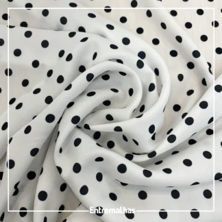 Tecido Crepe GGT Estampado Ref.:722075