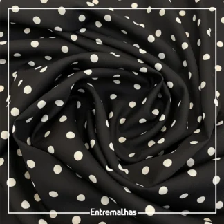 Tecido Crepe GGT Estampado Ref.:722075