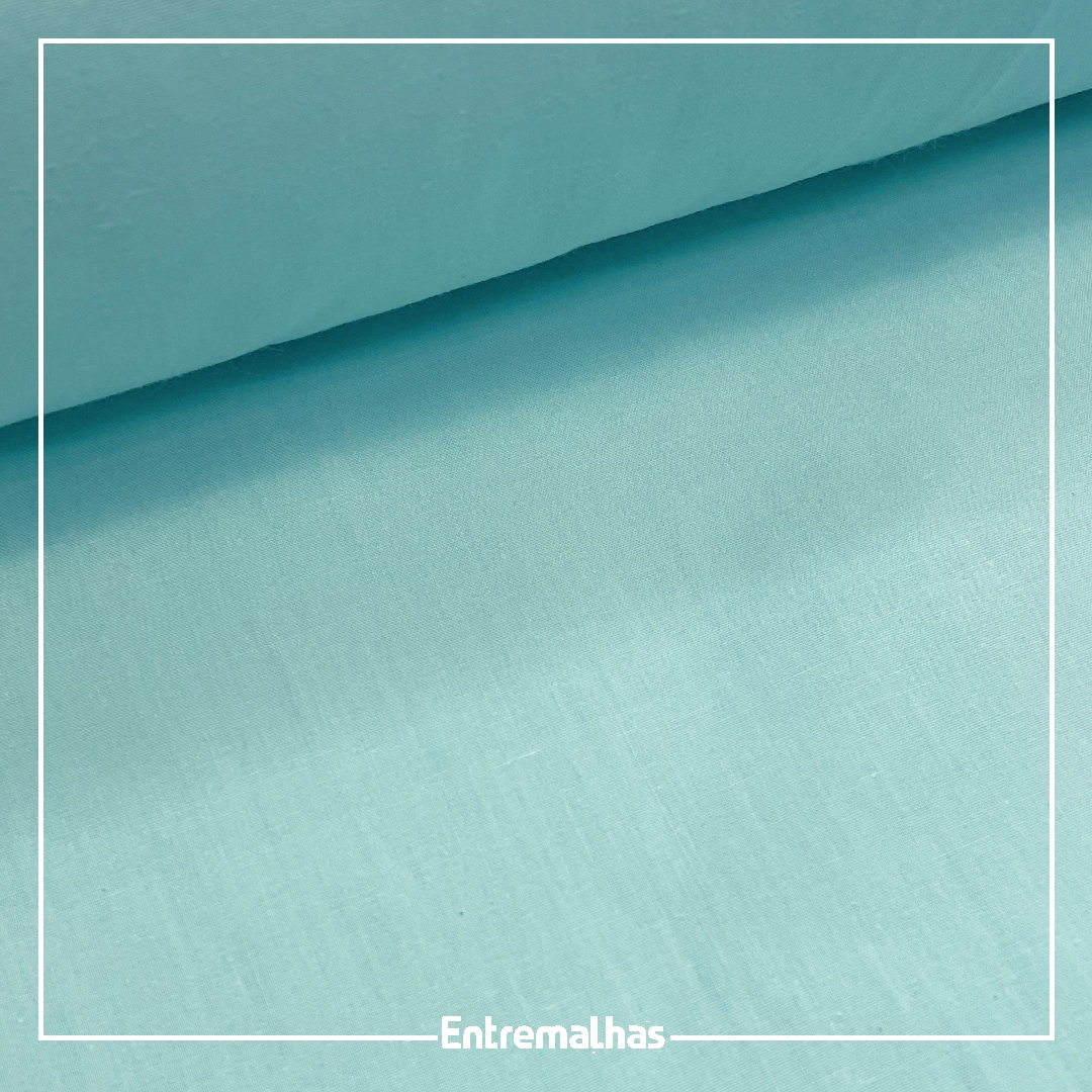 Tecido Lençol 230 Fios - Azul Ref.:858013