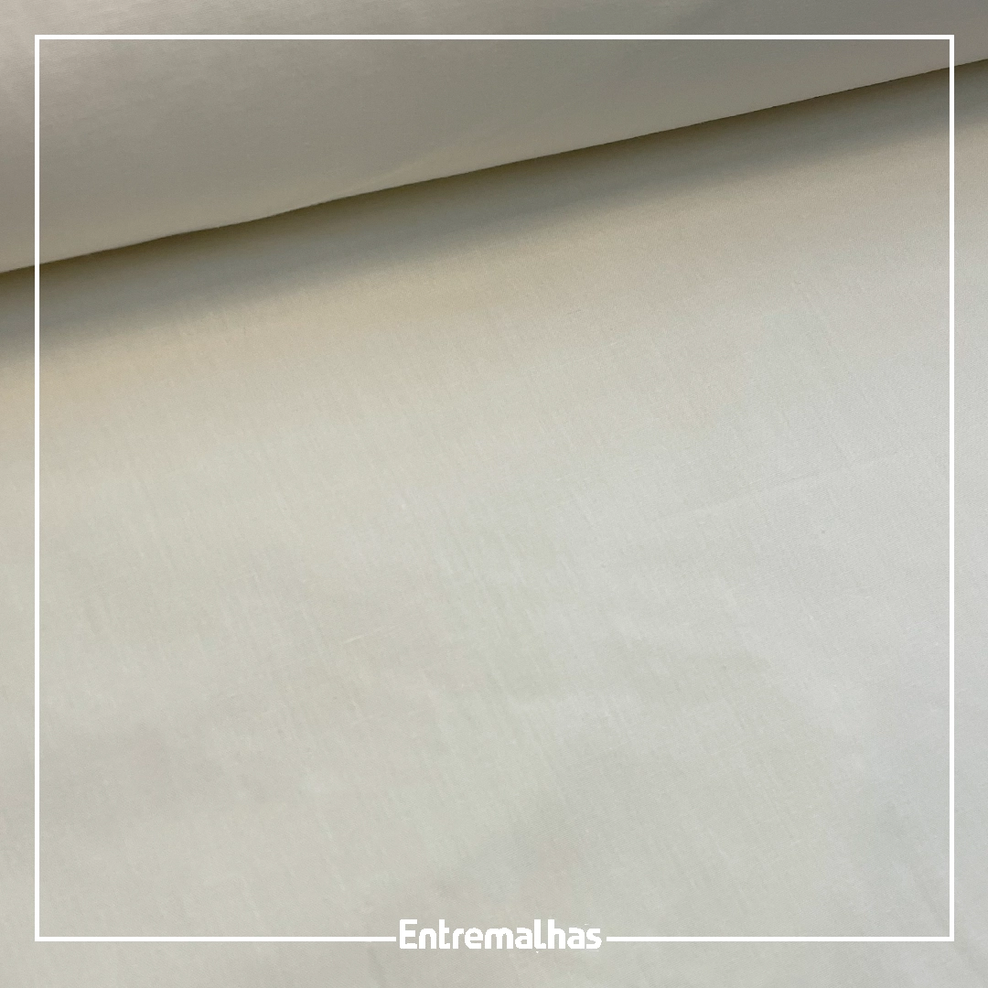 Tecido Lençol 230 Fios - Marfim Ref.:858013