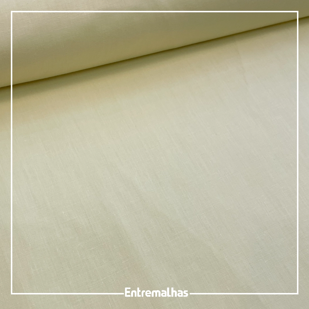 Tecido Lençol 230 Fios - Amarelo Ref.:858013