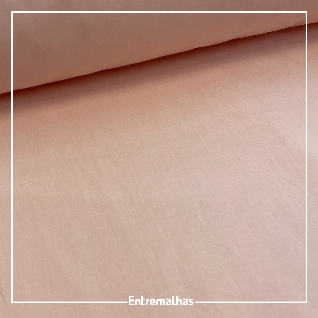 Tecido Lençol 230 Fios - Salmão Ref.:858013