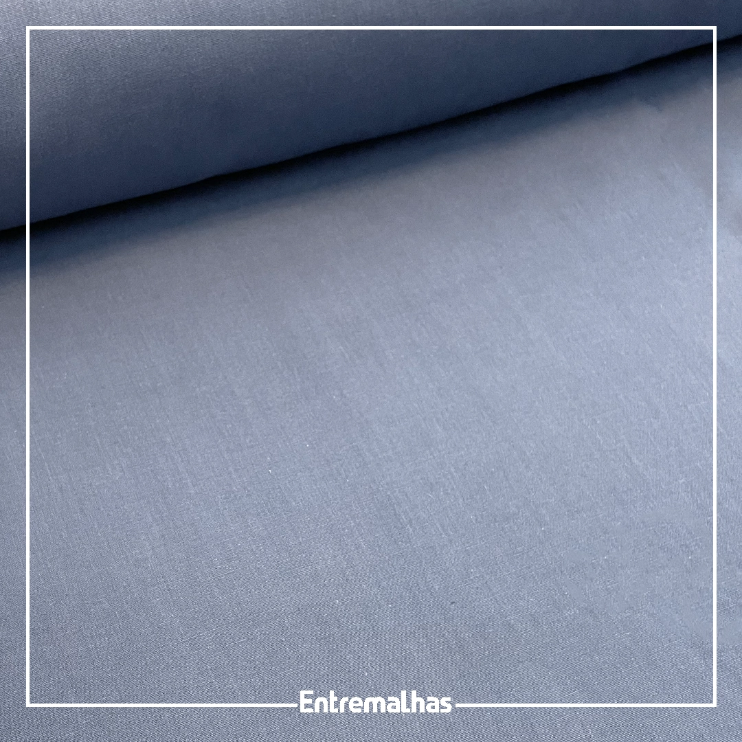 Tecido Lençol 230 Fios - Azul Ref.:858013