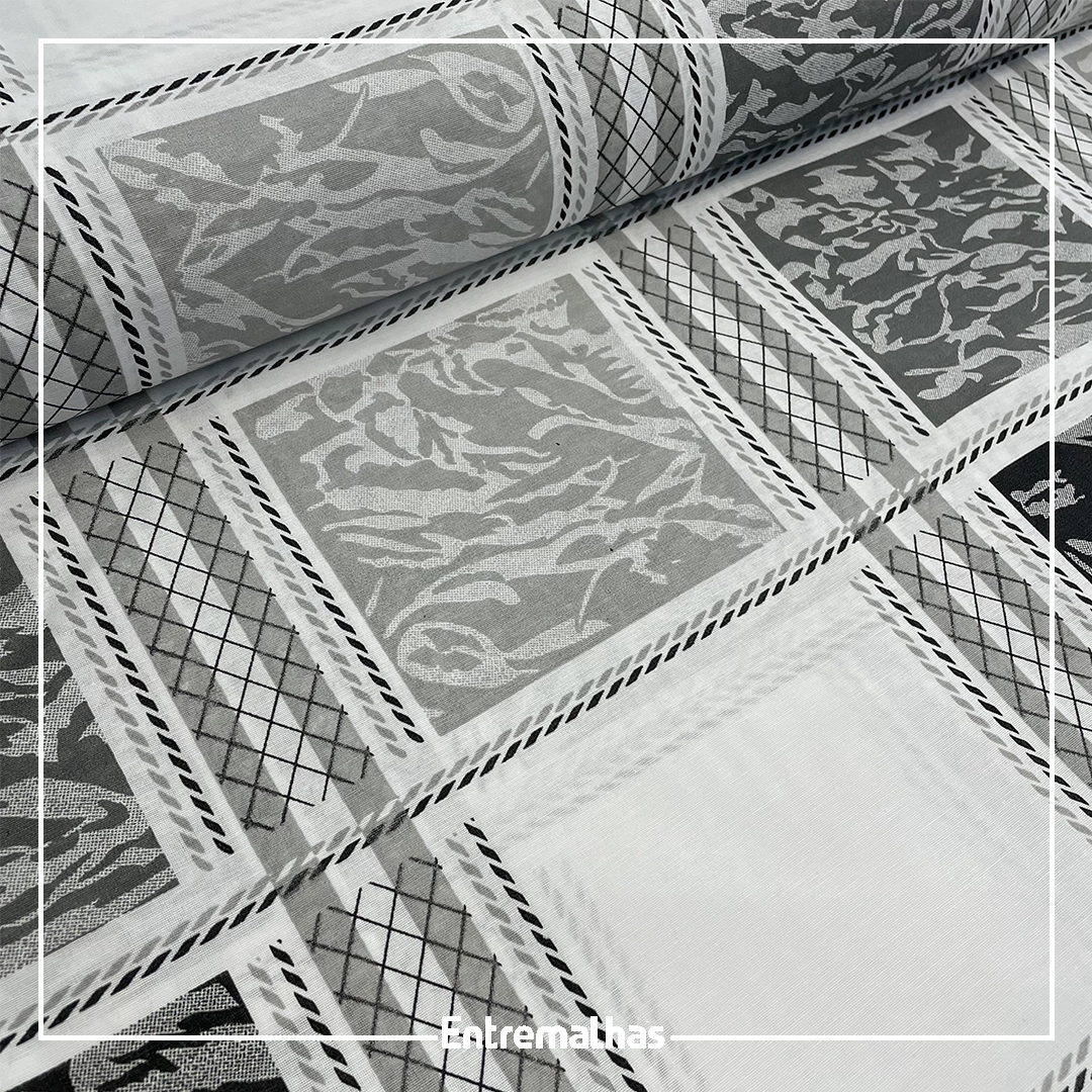 Tecido Lençol Estampado 180 Fios Ref.:858282