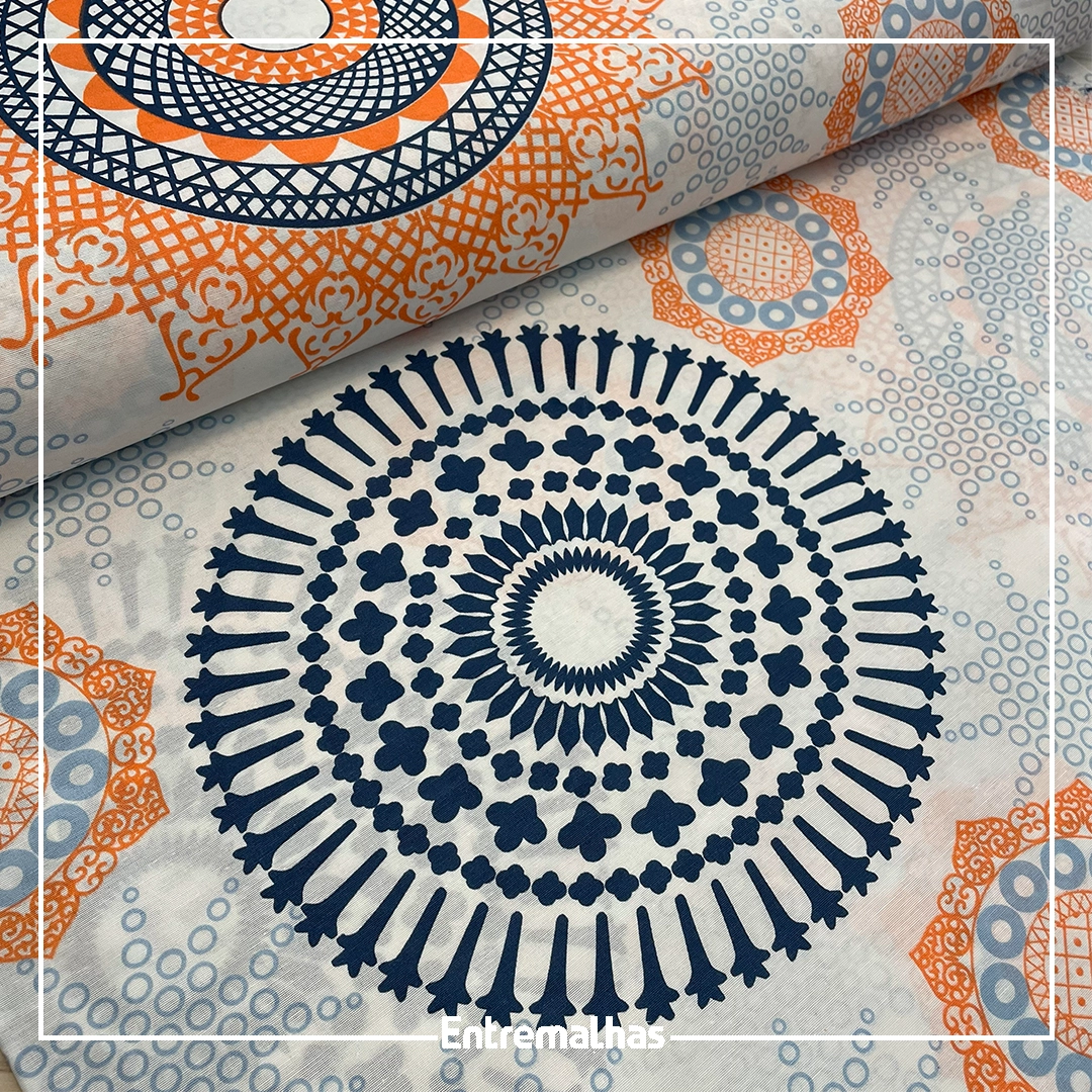 Tecido Lençol Estampado 180 Fios Ref.:858282