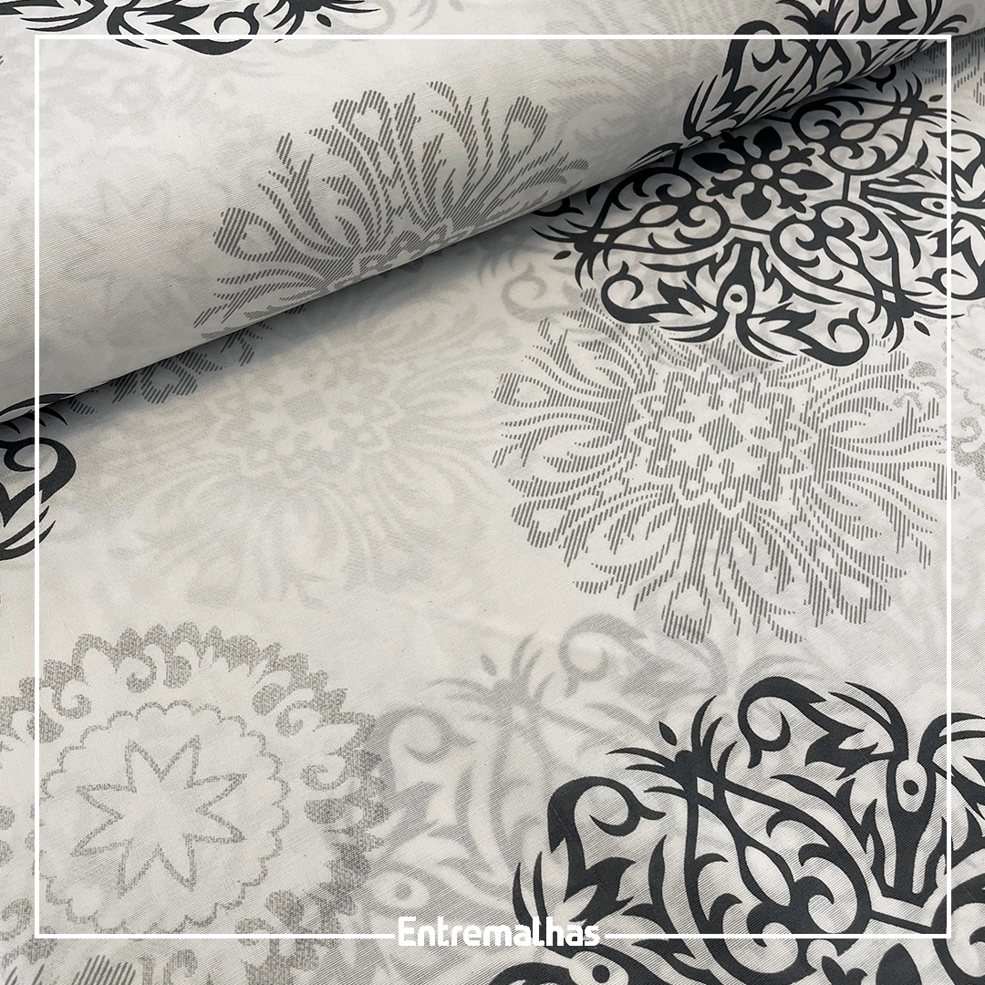 Tecido Lençol Estampado 180 Fios Ref.:858282