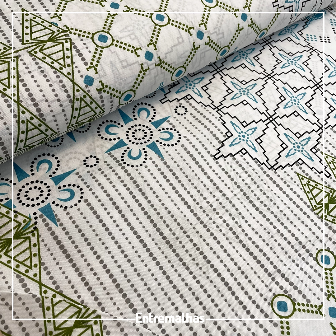 Tecido Lençol Estampado 180 Fios Ref.:858282