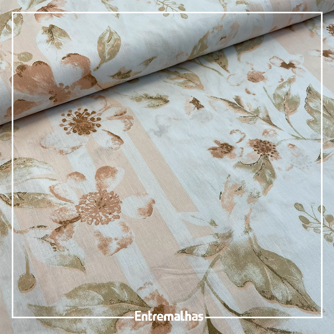 Tecido Lençol Estampado 180 Fios Ref.:858282