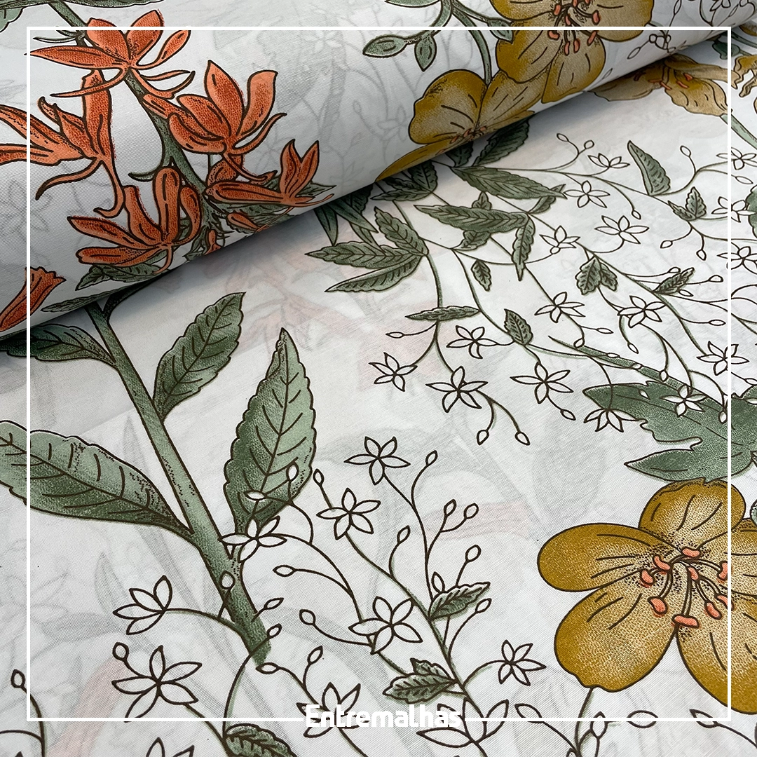 Tecido Lençol Estampado 180 Fios Ref.:858282