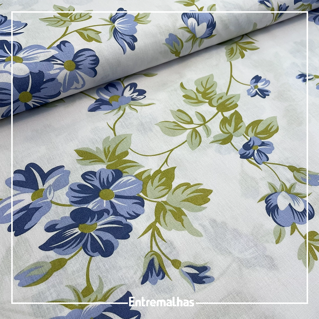 Tecido Lençol Estampado 180 Fios Ref.:858282