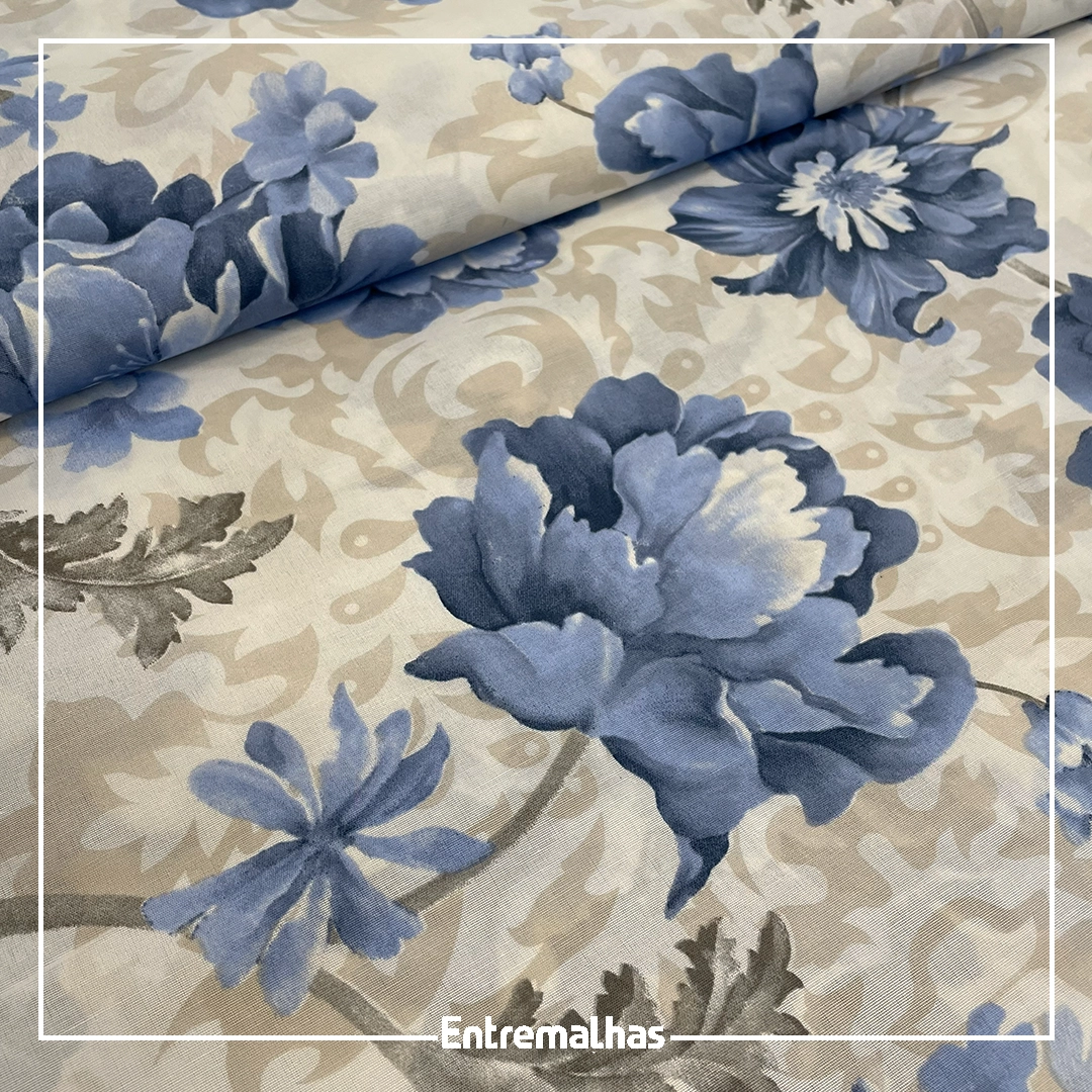 Tecido Lençol Estampado 180 Fios Ref.:858282