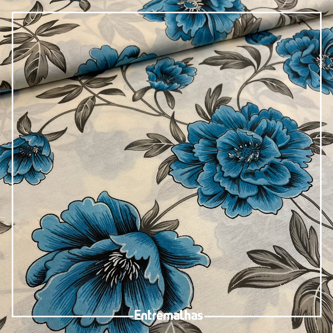 Tecido Lençol Estampado 180 Fios Ref.:858282