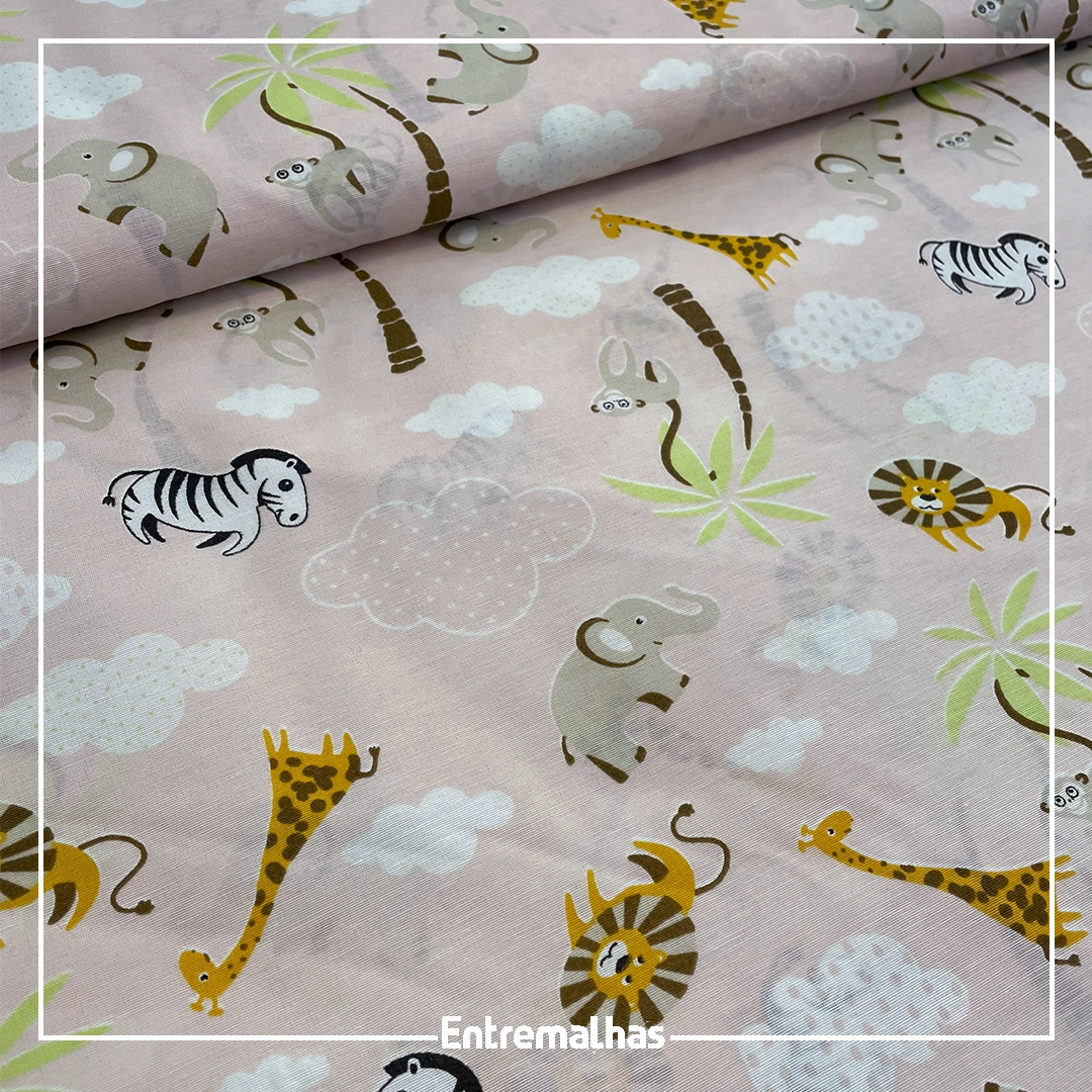 Tecido Lençol Estampado 180 Fios Ref.:858282