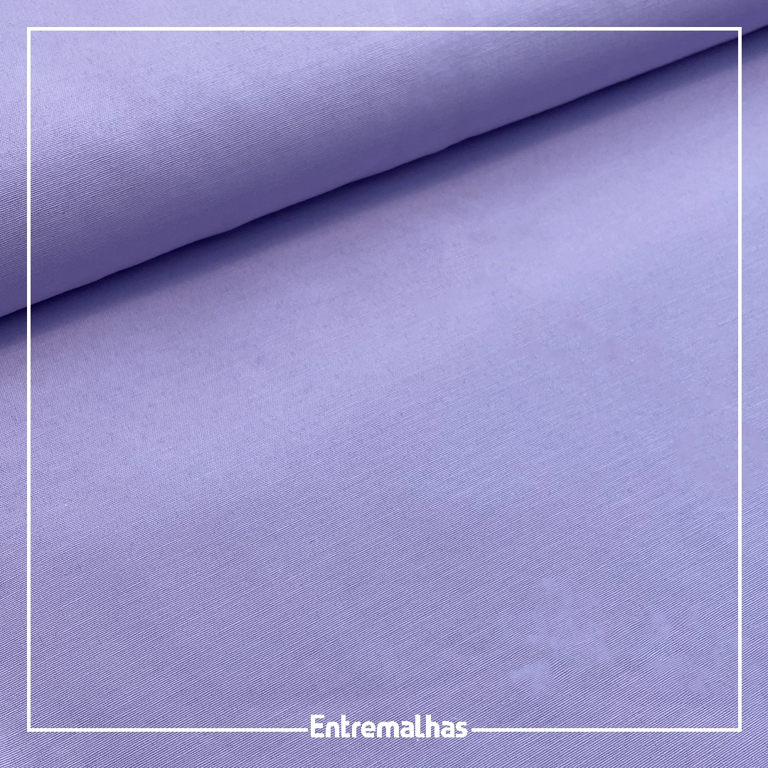 Tecido Lençol Liso 180 Fios - Lilás Ref.:858282