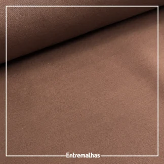 Tecido Lençol Liso 180 Fios - Marrom Ref.:858282