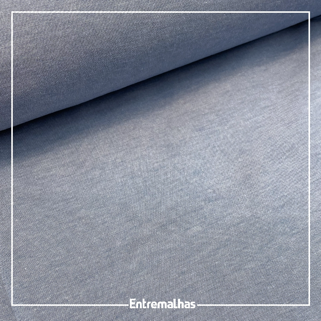 Tecido Lençol Liso 180 Fios - Azul Ref.:858282