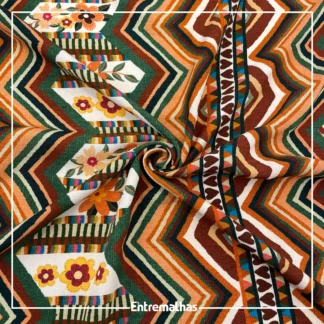 Tecido Viscose Estampa Digital Ref.:859402