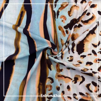 Tecido Viscose Estampa Digital Ref.:859402