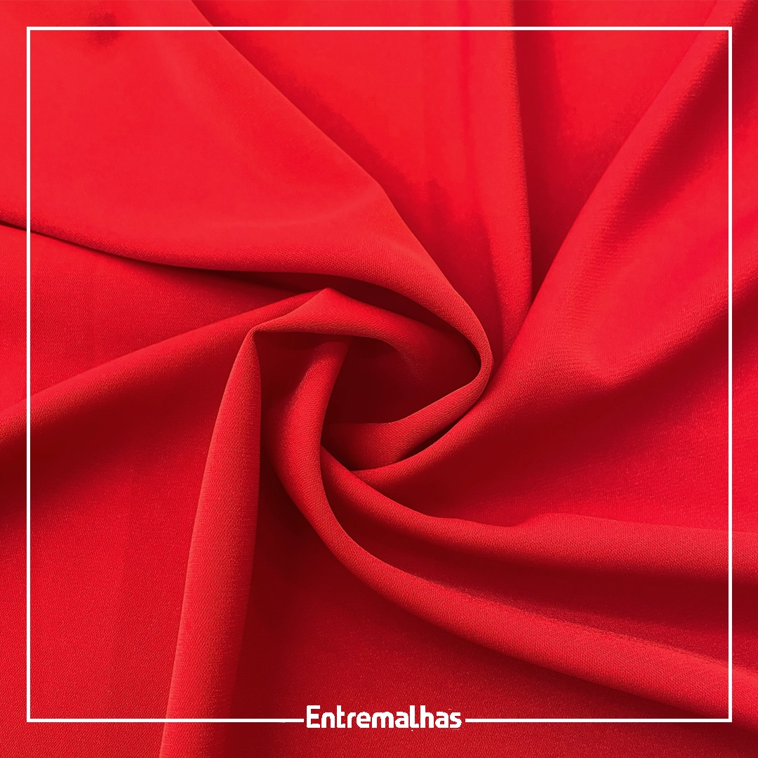 Tecido Daiquiri - Vermelho Ref.:859694