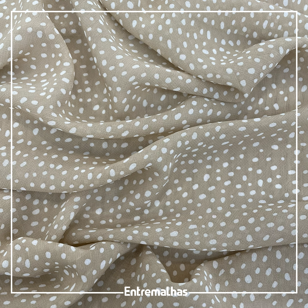 Tecido Musseline Estampado Ref.:859882