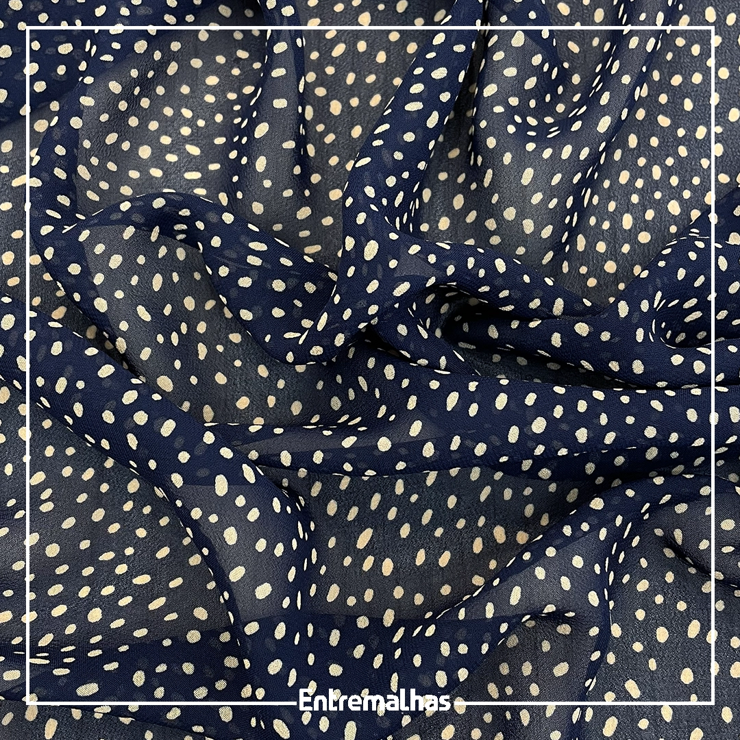 Tecido Musseline Estampado Ref.:859882