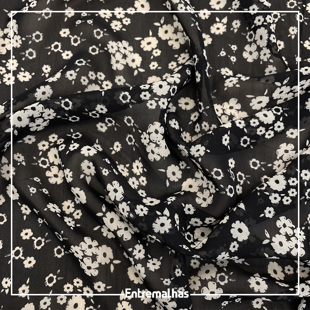 Tecido Musseline Estampado Ref.:859882