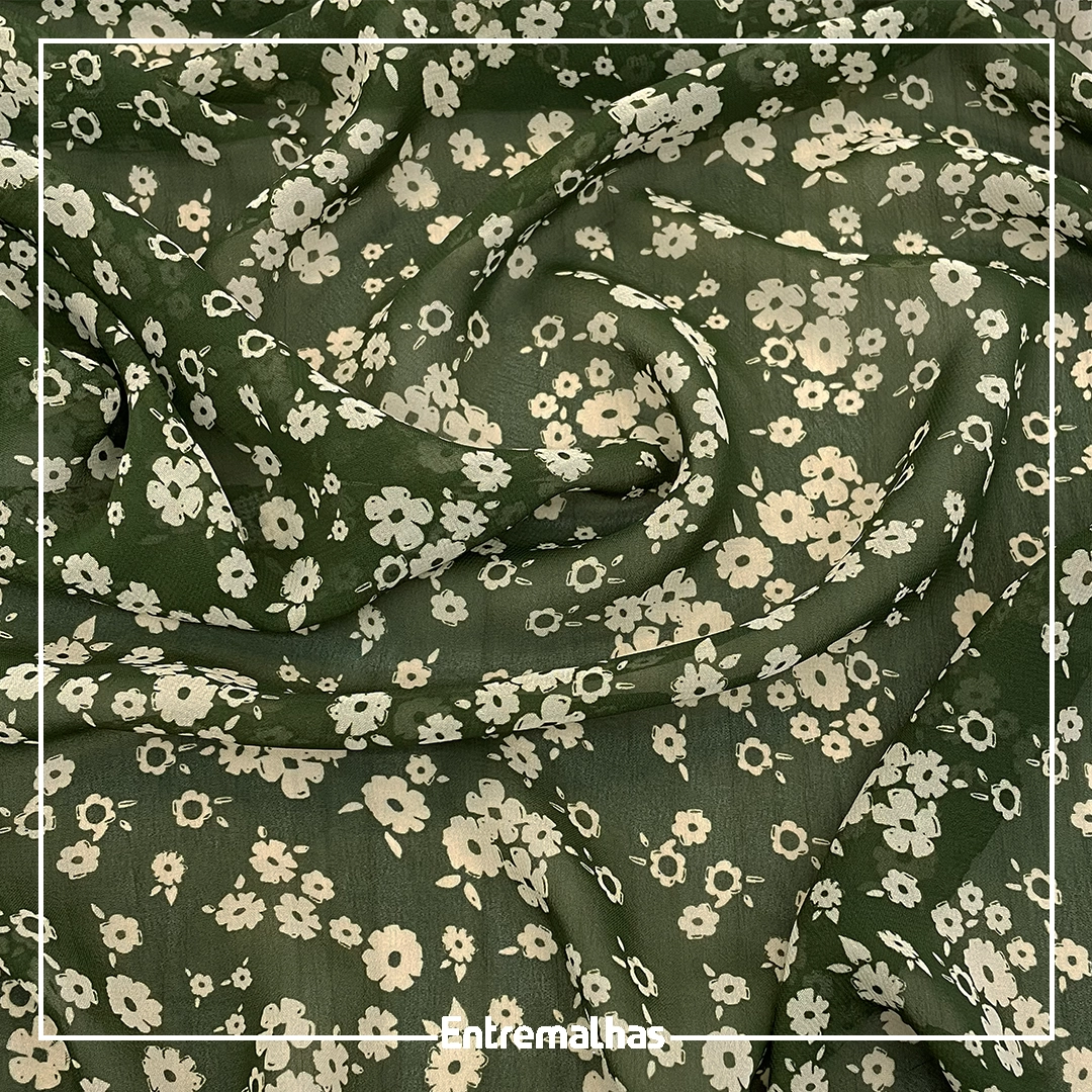 Tecido Musseline Estampado Ref.:859882