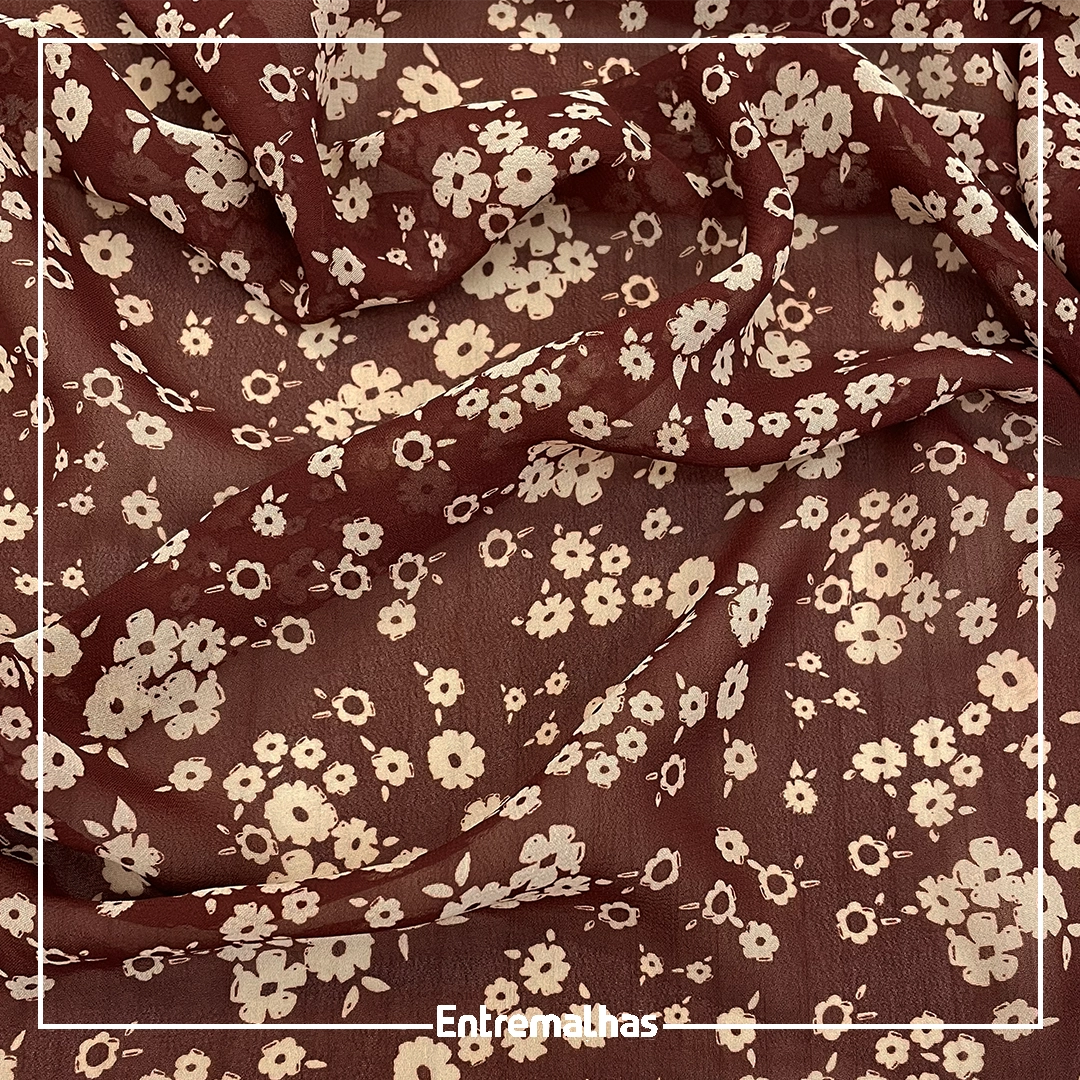 Tecido Musseline Estampado Ref.:859882