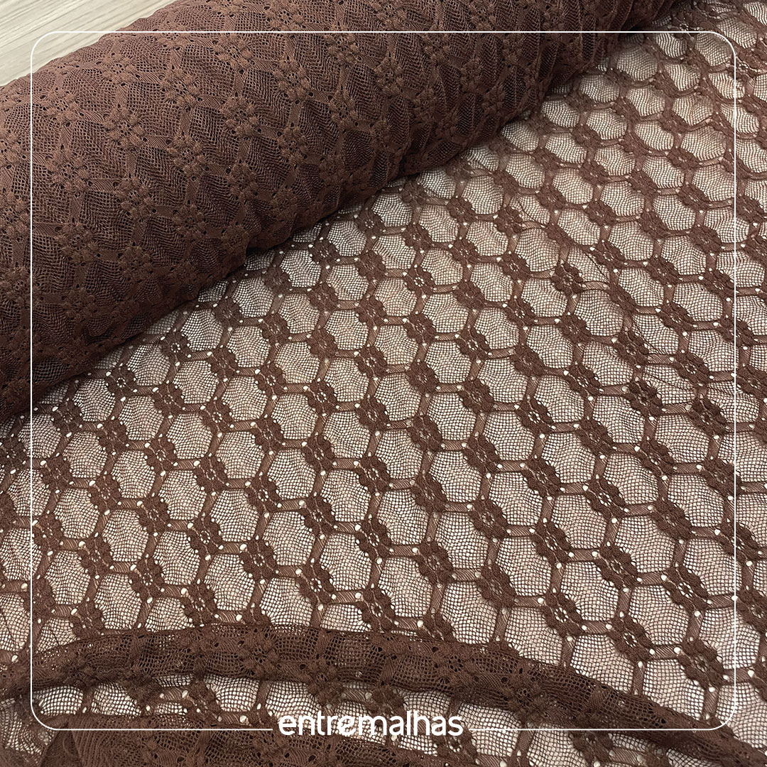 Renda Bumbel - Marrom Ref.: 814255