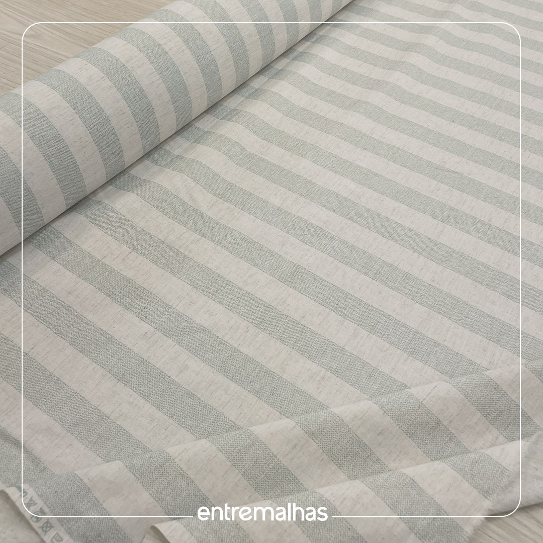 Tecido Linhao - Verde Ref.: 860056